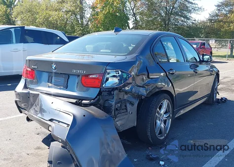 2015 BMW 335I xDrive из США, поврежденный, VIN WBA3B9G50FNR93411